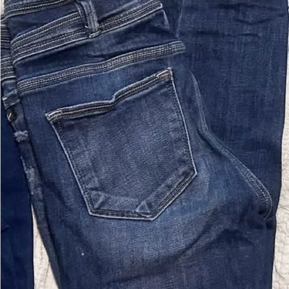 KanCan Women's High Rise Jeans - Dark Blue